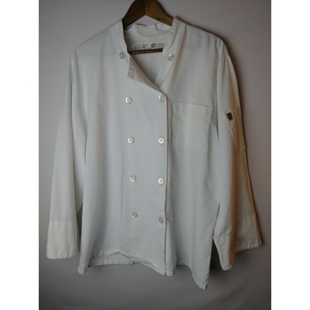 Chef Designs Heavy Duty Chef Cook Shirt Size Large